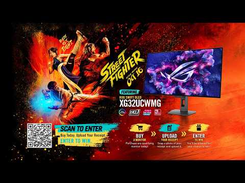 ROG Gaming Monitors x Street Fighter (2026) Movie | Promos & Online Giveaway