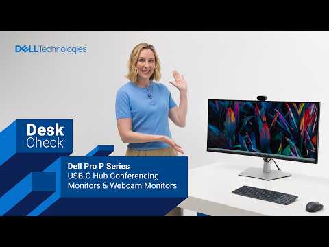 Deskcheck with Ash – Dell Pro P 34 USB-C Hub Conferencing Monitor – P3426WEB/P3426WEV