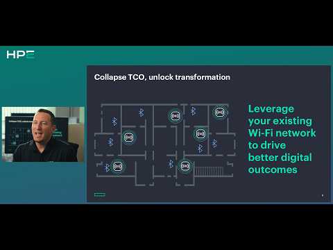 Intelligent Places with HPE Indoor Location and IoT