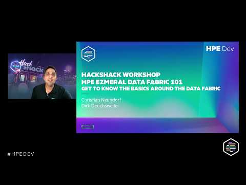 HPE DEV: HPE Ezmeral Data Fabric 101—Get to Know the Basics Around the Data Fabric