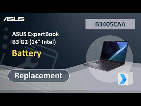 ASUS ExpertBook B3 G2 (14” Intel) Battery Replacement  | ASUS SUPPORT