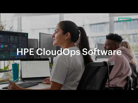 Provision, govern, and optimize workloads across hybrid environments, with HPE CloudOps Software