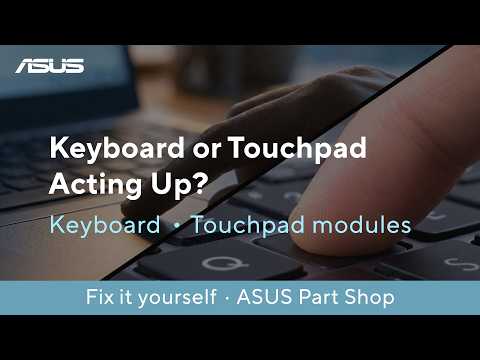 Keyboard or Touchpad Acting Up? Replace It with a Genuine ASUS Part | ASUS Part Shop