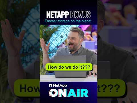 The Fastest Storage on the Planet | #NetAppNovus