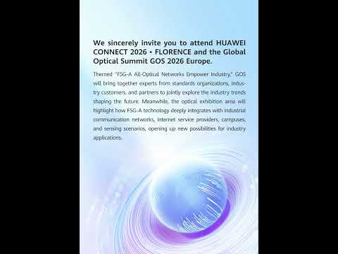 Invitation to Attend GOS 2026 Europe