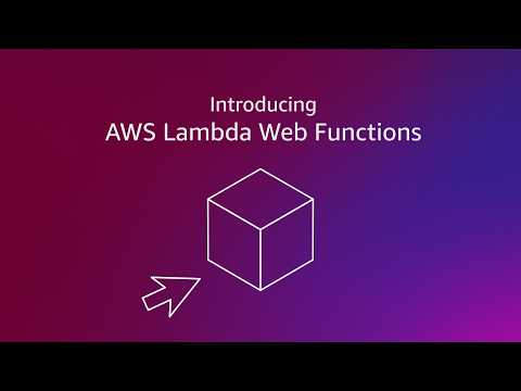 Introducing AWS Lambda Web Functions | Amazon Web Services
