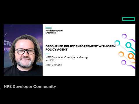 Decoupled policy enforcement with Open Policy Agent