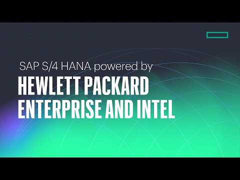 Accelerate your SAP transformation with HPE