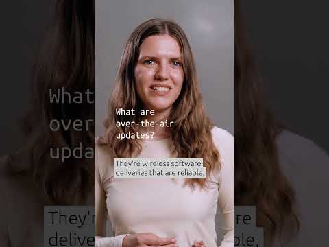 What are over-the-air updates?