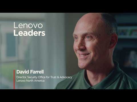 Meet Lenovo Leader David Farrell