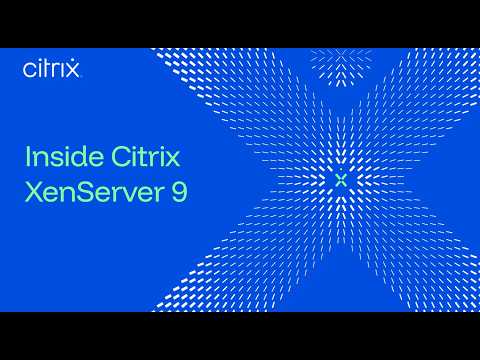Deep Dive Webinar Series: Inside Citrix XenServer 9 – Updates, strategy, and roadmap