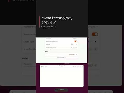 #StonkingStingray brings us Myna: Ubuntu’s speech-to-text agent.