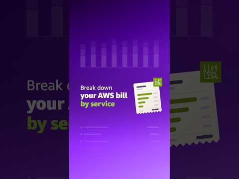 Break down your AWS bill by service in Cost Explorer