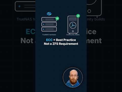 Does ZFS Need ECC RAM? #ecc #zfs #truenas