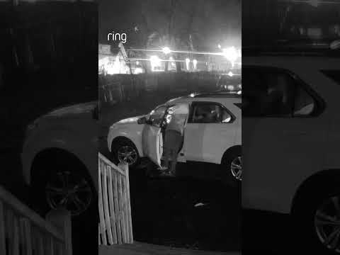 Shamika saw a stranger going through her car, but she promptly used Two-Way Talk to send them away.