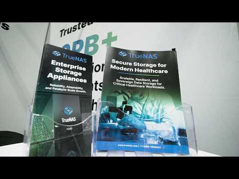 On-Premise Storage for Healthcare: TrueNAS at HETT 2026