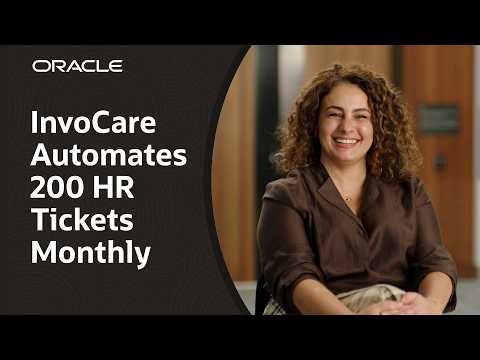 InvoCare Cuts HR Ticket Time 80% with Oracle Fusion Cloud HCM