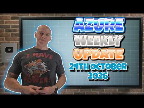 Azure Weekly Update – 24th October 2026