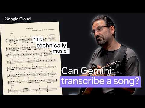 Can Gemini transcribe a song?