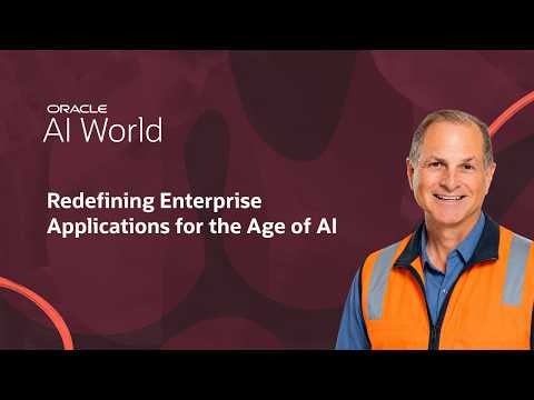 Fusion Cloud Apps Spotlight: Redefining Enterprise Apps for the Age of AI at Oracle AI World 2026