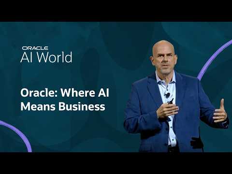 Oracle AI World 2026 Keynote: Where AI Means Business