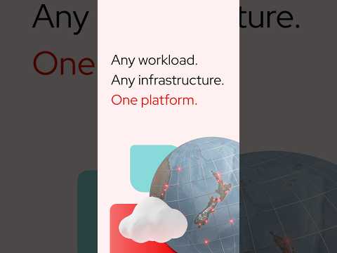 Any workload. Any infrastructure. One platform.